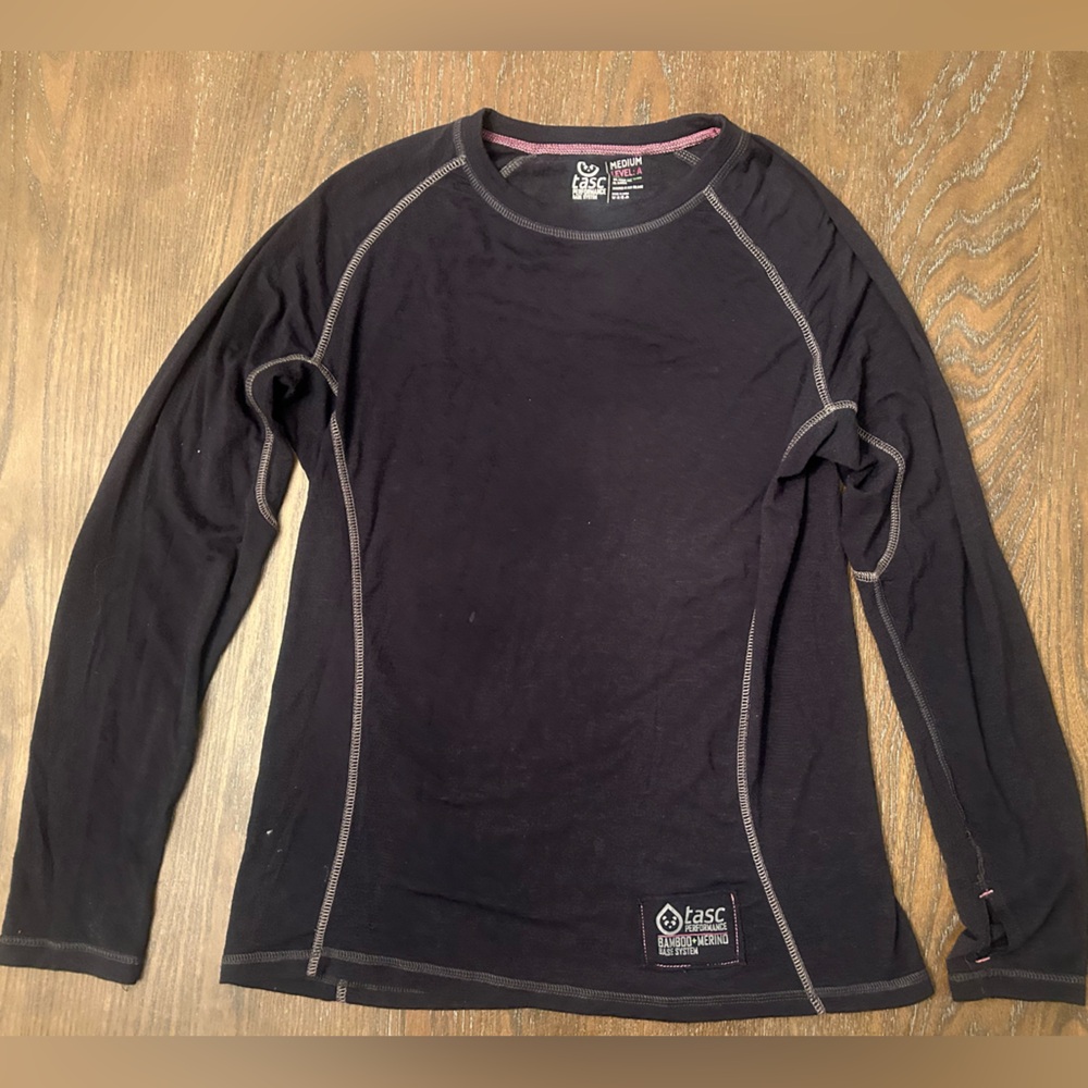 Tasc Performance Wool Bamboo Base Layer Medium - image 1